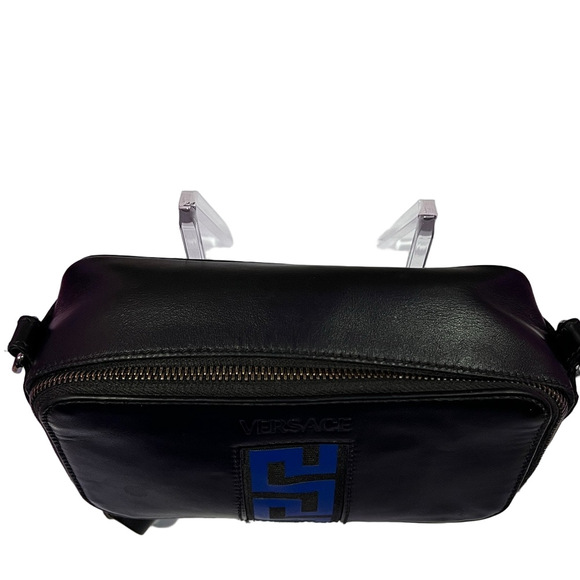 Versace Black and Blue Crossbody Bag - Picture 6 of 15